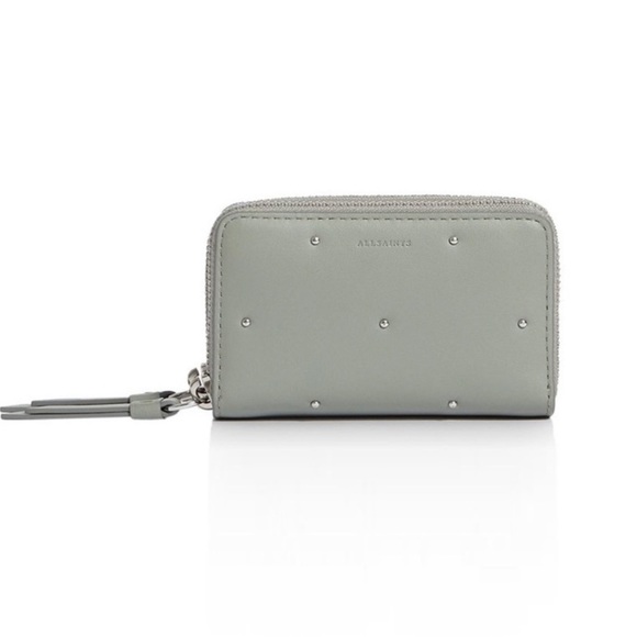 All Saints Handbags - ALL SAINTS STUDDED LEATHER WALLET